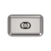 LUNCH BOX BRUSHED STEEL