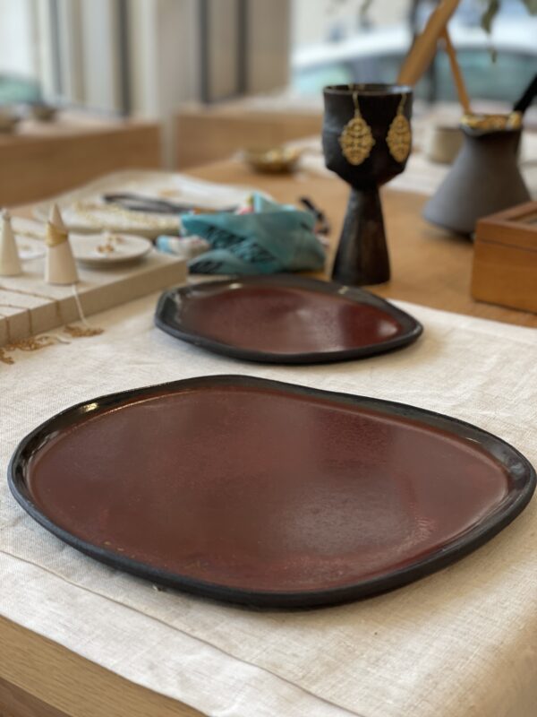 RED PLATE LAVATOY BIG