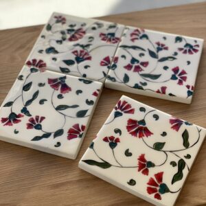 Ceramic Set of 4 Coasters